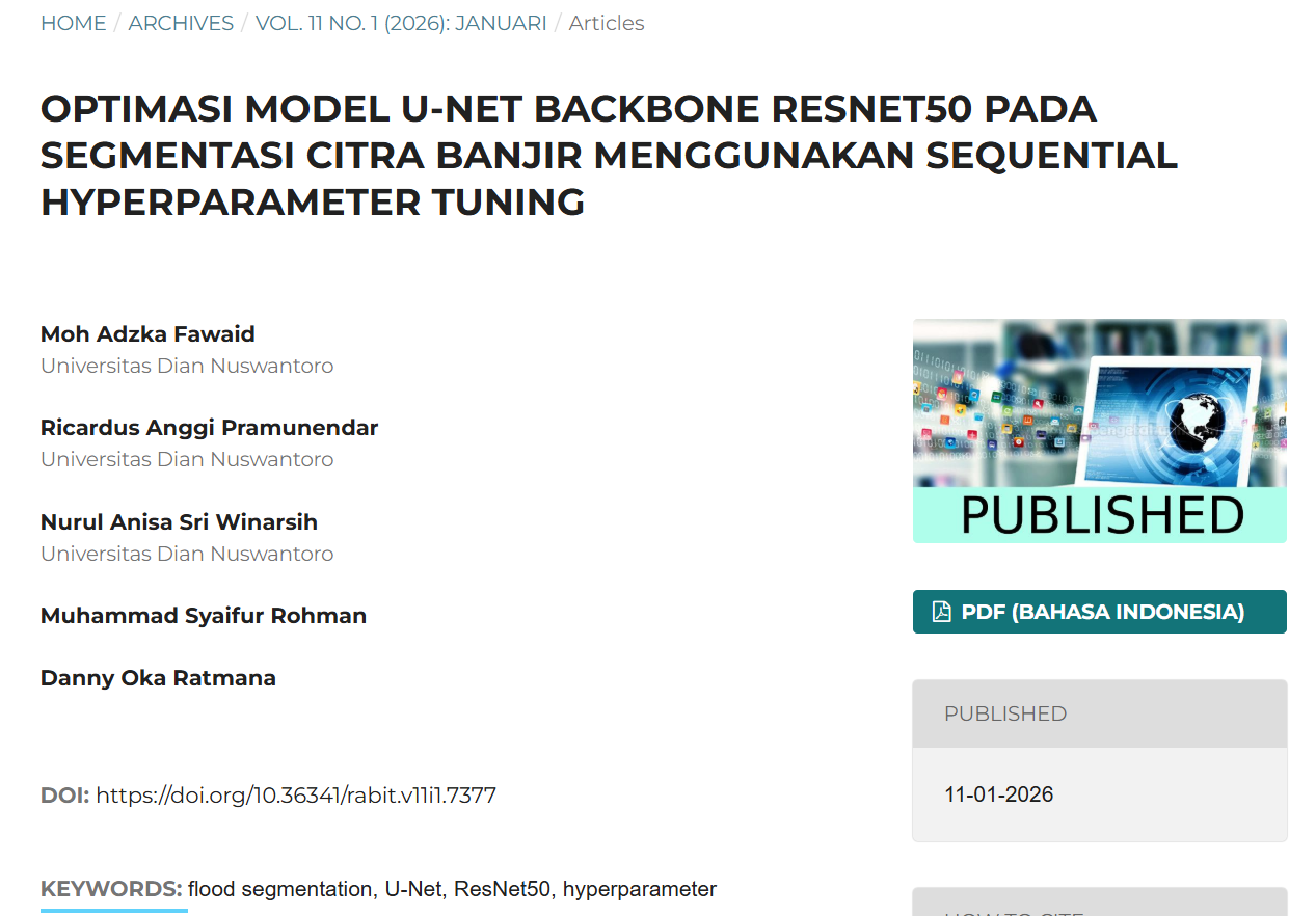 SINTA 3 Journal